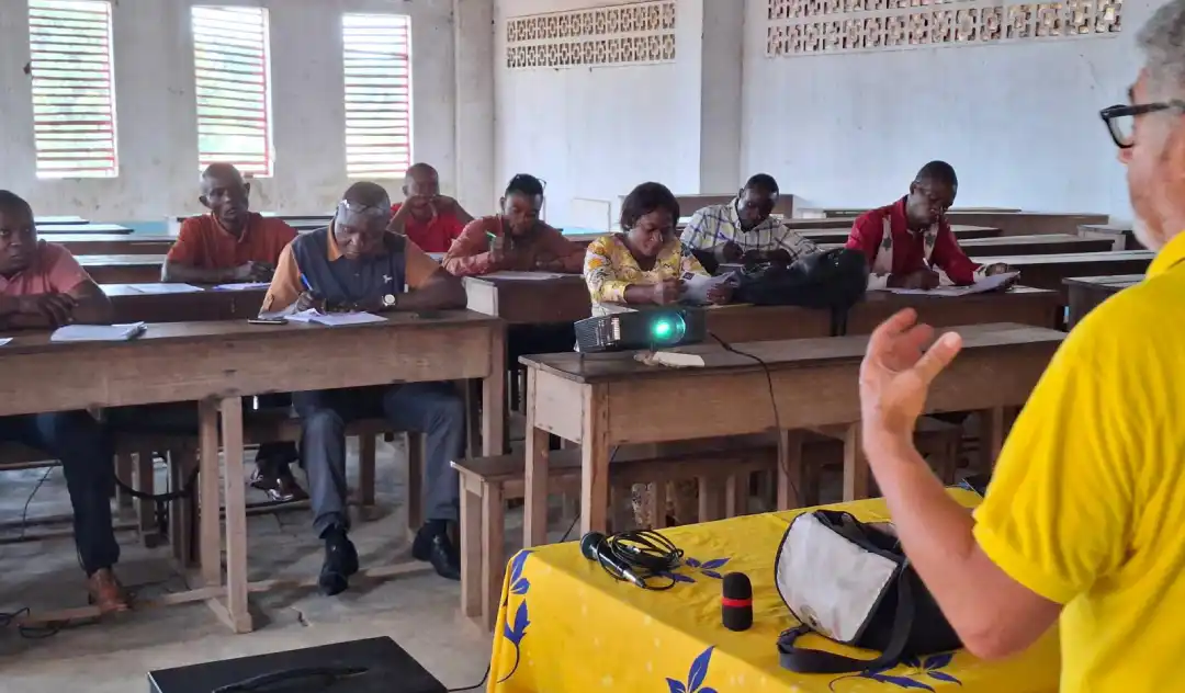 Formation du personnel Carcade dans un auditoire